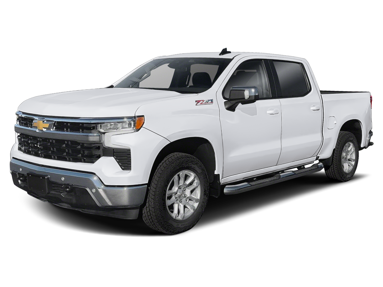 2026 Chevrolet Silverado 1500 LT (2FL) in Sterling Gray Metallic — front three-quarter view