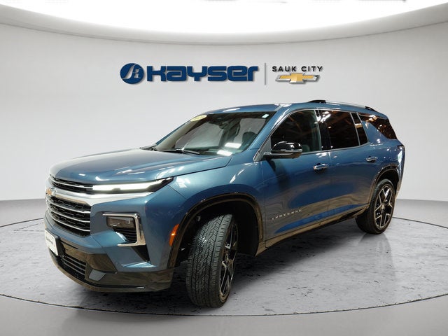 2026 Chevrolet Traverse — rear three-quarter view