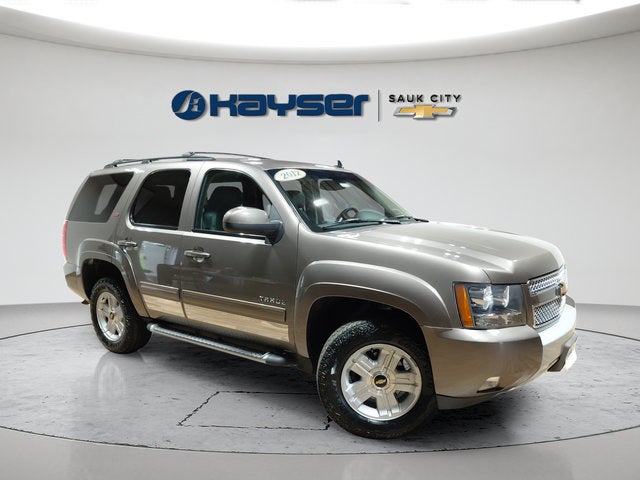 2012 Chevrolet Tahoe LT in Mocha Steel Metallic — front three-quarter view