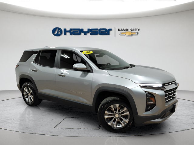 2026 Chevrolet Equinox LT in Sterling Gray Metallic — front three-quarter view